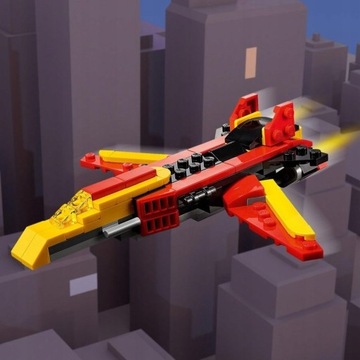 LEGO Creator 3 в 1 Супер Робот 31124 Самолет Реактивный Дракон Кубики 3 в 1