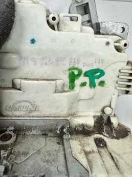 A6 C6 A3 8P ZÁMEK DVEŘE PRAVÝ PŘEDNÍ 4F1837016 7PIN