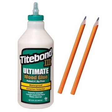 Titebond III Ultimate Polimerowy Klej do Drewna D4 - 946ml Wodoodporny