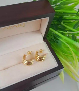 ЗОЛОТЫЕ СЕРЬГИ 1,57 ГР 585 ПР