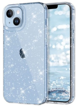 Чехол GLITTER GLITTER для iPhone 13 + стекло 9H