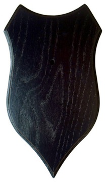 Deska pod poroże kozła - DĄB 003c 23x13cm