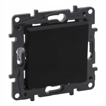 Przycisk zwierny Czarny Legrand Niloe Step