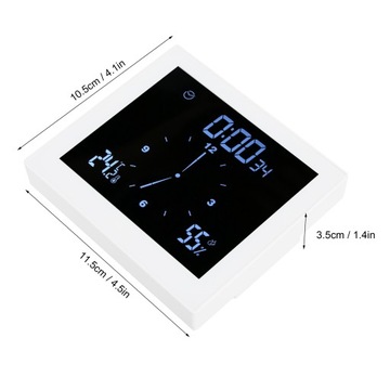 ВОДОНЕПРОНИЦАЕМЫЕ НАСТЕННЫЕ ЧАСЫ С ПРИСОСКОЙ ДЛЯ ВАННОЙ