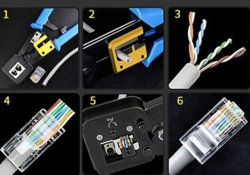 КРИМПЕР ДЛЯ ПРОХОДНЫХ РАЗЪЕМОВ RJ45 RJ12 RJ11 LAN
