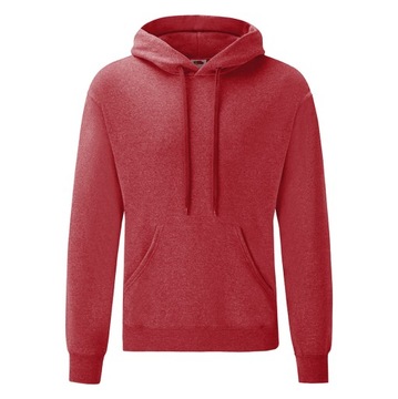 FRUIT BLUZA MĘSKA KANGURKA Z KAPTUREM H.RED XXL