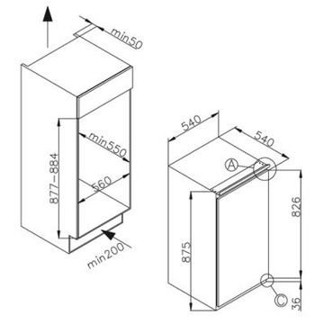 Холодильник AMICA BC150.3AA