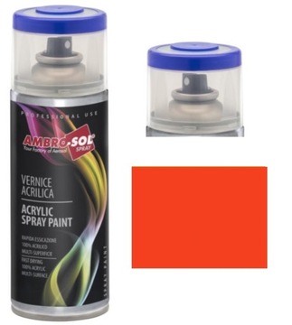 SPRAY POMARAŃCZOWY LAKIER AKRYLOWY POMARAŃCZOWY RAL2009