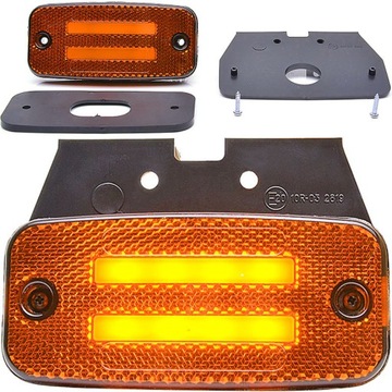 Светодиодная светодиодная лампа Светодиодный полу -перевод 12/24V отражатель