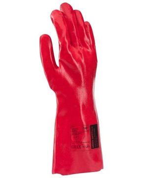 Rękawice ochronne rękawiczki gumowe z PCV 45cm