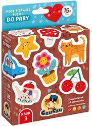 CzuCzu Moje pierwsze puzzle Do pary 15m+