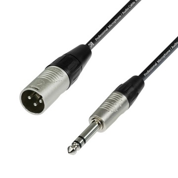 ADAM HALL K4BMV KABEL MIKROFONOWY JACK - XLR 7.5m