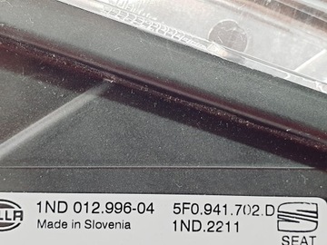 SEAT LEON III CUPRA FACELIFT 5F 17R+ PRAVÝ HALOGEN LED ORIG EU !