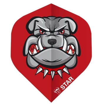 PIÓRKA DO DARTA RZUTEK BULLS BULDOG