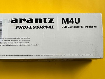 Конденсаторный вокальный микрофон Marantz M4U