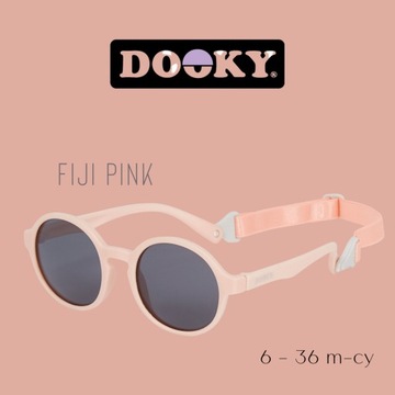 СОЛНЦЕЗАЩИТНЫЕ ОЧКИ DOOKY ДЛЯ ДЕТЕЙ UV400 ПОЛЯРИЗОВАННЫЕ Фиджи РОЗОВЫЕ 6-36м