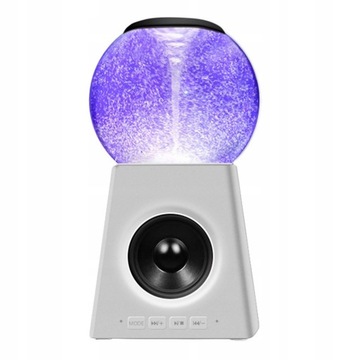 Мини-светодиодный динамик, беспроводной круглый звуковой ящик