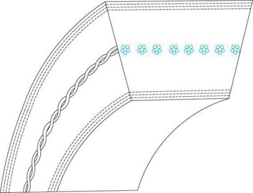 AYP 140294 FGP800054 Ремень клиновой