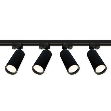ZESTAW 4x LAMPA LED REFLEKTOR GU10 SZYNOPRZEWÓD 2M
