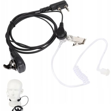 MIKROFONOSŁUCHAWKA UV-5R Z FONOWODEM Baofeng