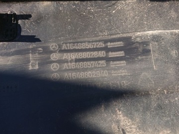 MERCEDES ML 164 FACELIFT 09- NÁRAZNÍK ZADNÍ