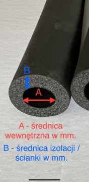 РЕЗИНОВАЯ КРЫШКА для ТРУБ K-Flex 10/6 длиной 2 м.