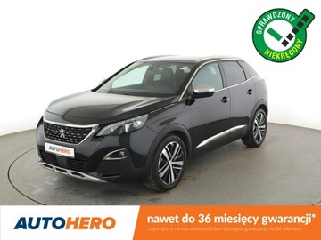 Peugeot 3008 II Crossover 2.0 BlueHDi 180KM 2018 Peugeot 3008 GT-Line 180KM Automat Navi Kamera
