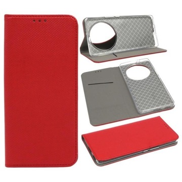 Etui do Honor Magic 5 Lite/X40 5G/X9A Magnet czerw Case Pokrowiec