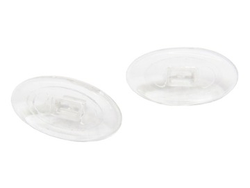 OWALNE SILIKONOWE NANOŚNIKI WCISKANE - 15 mm, para