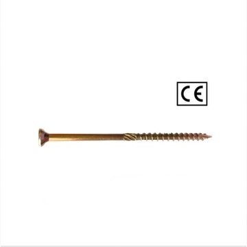 Wkręty ciesielskie stożkowe 6x140 mm TORX 100 szt