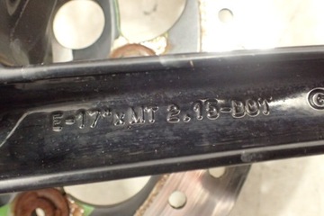 Kawasaki KMX KX 125 Обод передний задний 17 дюймов, комплект Supermoto