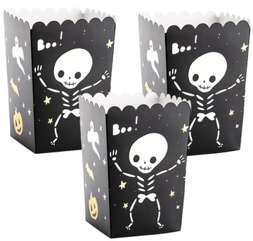 БУ коробка для попкорна! 7x7x12,5см 6шт.