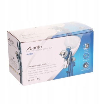 Мини-пистолет для окраски H2000 AUARITA 1,0 мм HVLP
