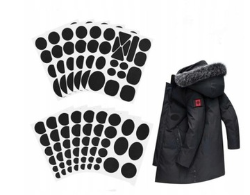 Пуховики Самоклеящиеся ремонтные заплатки