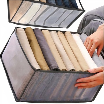 Organizer na ubrania bieliznę spodnie do szuflady szafy 36x25 cm