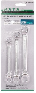 ОТКРЫТЫЕ КЛЮЧИ ДЛЯ ТРУБНЫХ КАБЕЛЕЙ 8-13 3шт HONITON H0001