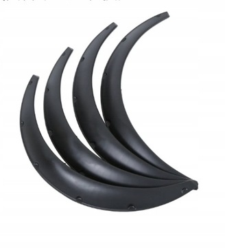 Универсальные расширители колесных арок ABS +4 см.