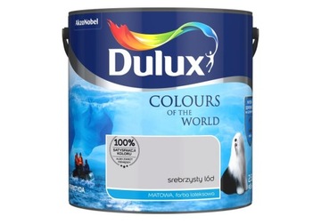 DULUX Kolory świata Farba lateksowa SREBRZYSTY LÓD 2,5l