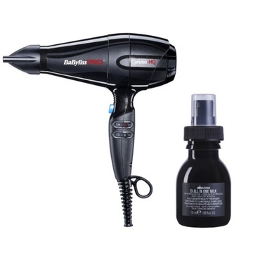 BABYLISS PRO CARUSO SUSZARKA + DAVINES OI MILECZKO