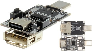 Wyzwalacz Trigger QC USB-C 5V 9V 12V 15V Przełącznik Szybkie Ładowanie