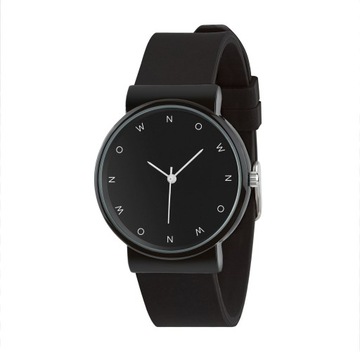 Zegarek Now Męski Czarny. NOW Watch - Żyj Chwilą