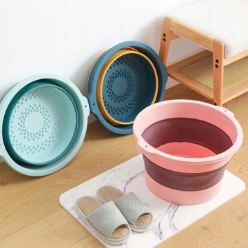 Душевой поддон BOWL для ПЕДИКЮРА, складной, с массажными выступами