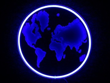 NKULAZ KULA ZIEMSKA PC5 NEON LED FLEX ŚWIDNIK