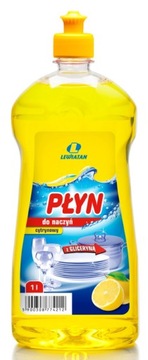 Płyn do mycia naczyń z gliceryną Cytryna z nutą białej herbaty Lewiatan 1 l