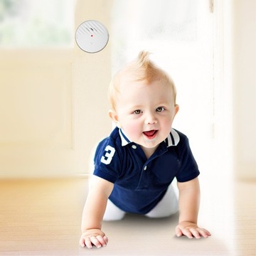 Датчик сигнализации для окон, прочный ABS, с регулируемой чувствительностью, с дистанционным питанием