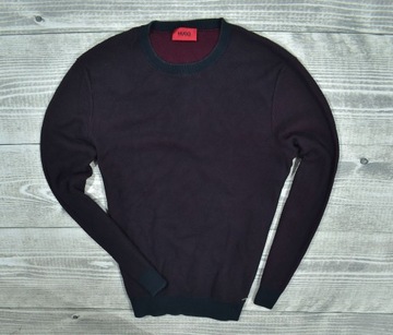 HUGO BOSS Premium Cotton Sweter Męski / L