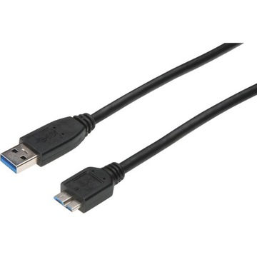 Кабель microUSB ASSMANN тип B, 1 м.