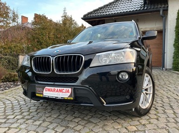 BMW X3 F25 SUV 2.0 20d 184KM 2012 BMW X3 xDrive20d, AUTOMAT, SKÓRA, zdjęcie 2