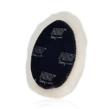 Tarcza Polerska Futro Polerskie Rzep 180mm - Naturalna skóra ABW