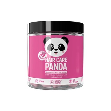 HAIR CARE PANDA ŻELKI GĘSTE PIĘKNE ZDROWE WŁOSY !!
